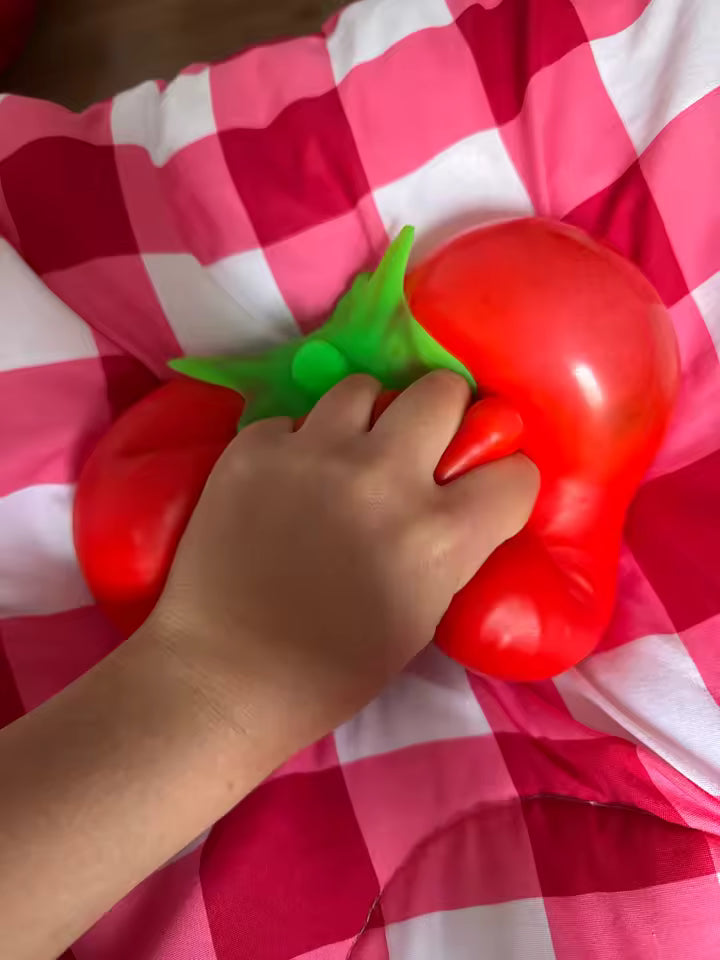 Ovia Giant Strawberry Squishy Toy