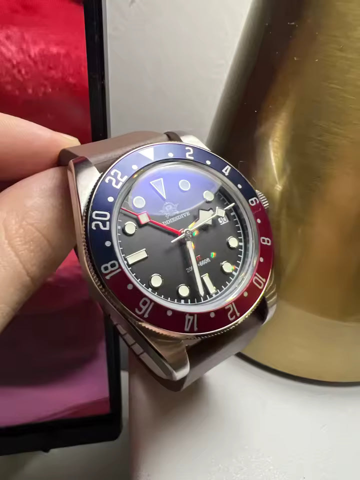 Ovia ADDIESDIVE Luxury GMT515-24H Men's Watch
