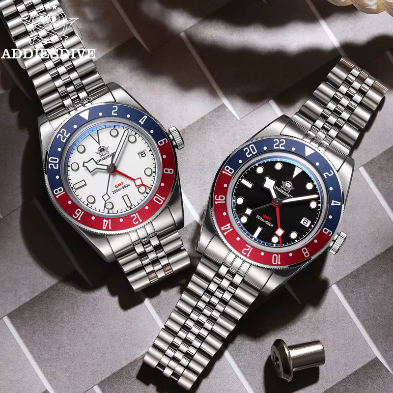 Ovia ADDIESDIVE Luxury GMT515-24H Men's Watch
