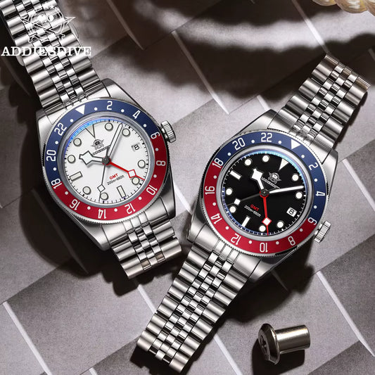 Ovia ADDIESDIVE Luxury GMT515-24H Men's Watch